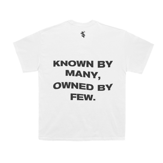 Selfmade™ "Known By Many" T-Shirt White
